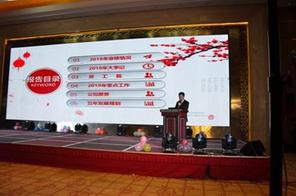 多宝(中国)一站式服务官网药业2019年会及员工表彰大会